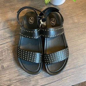 Brand new Studded ASH platform sandal